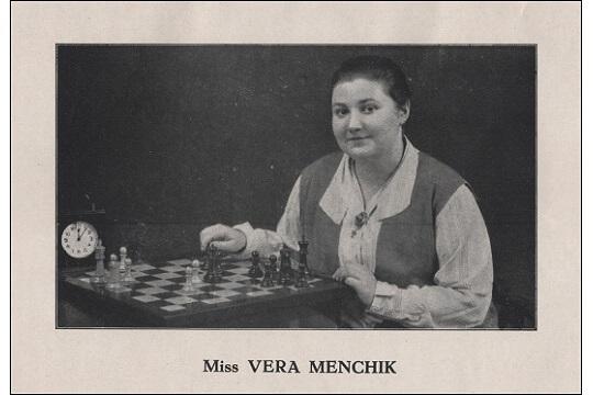 Remembering Vera Menchik (16-ii-1906  27-vi-1944)