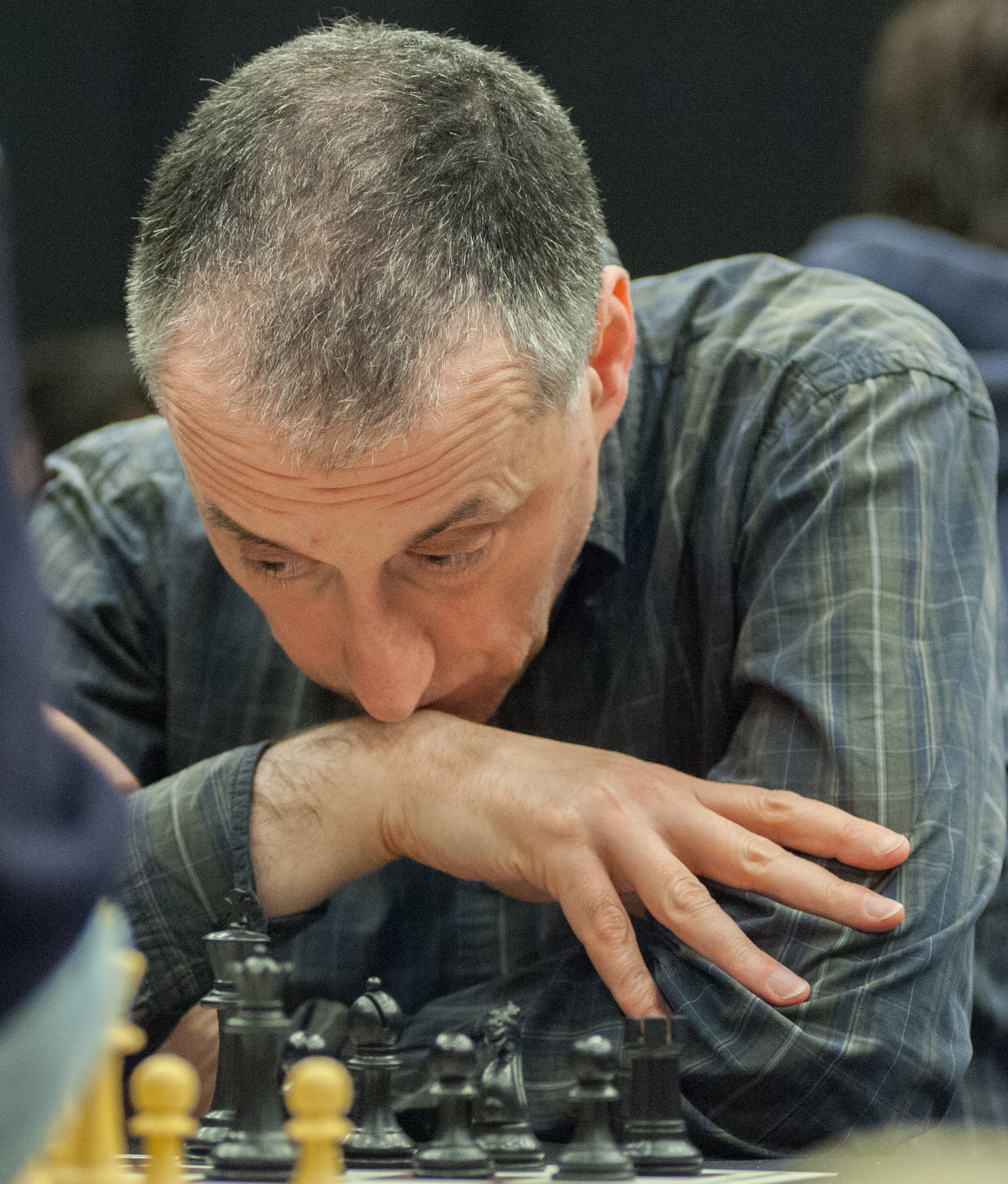 IM Malcolm Pein at the King's Place Rapidplay 2013, photograph courtesy of John Upham