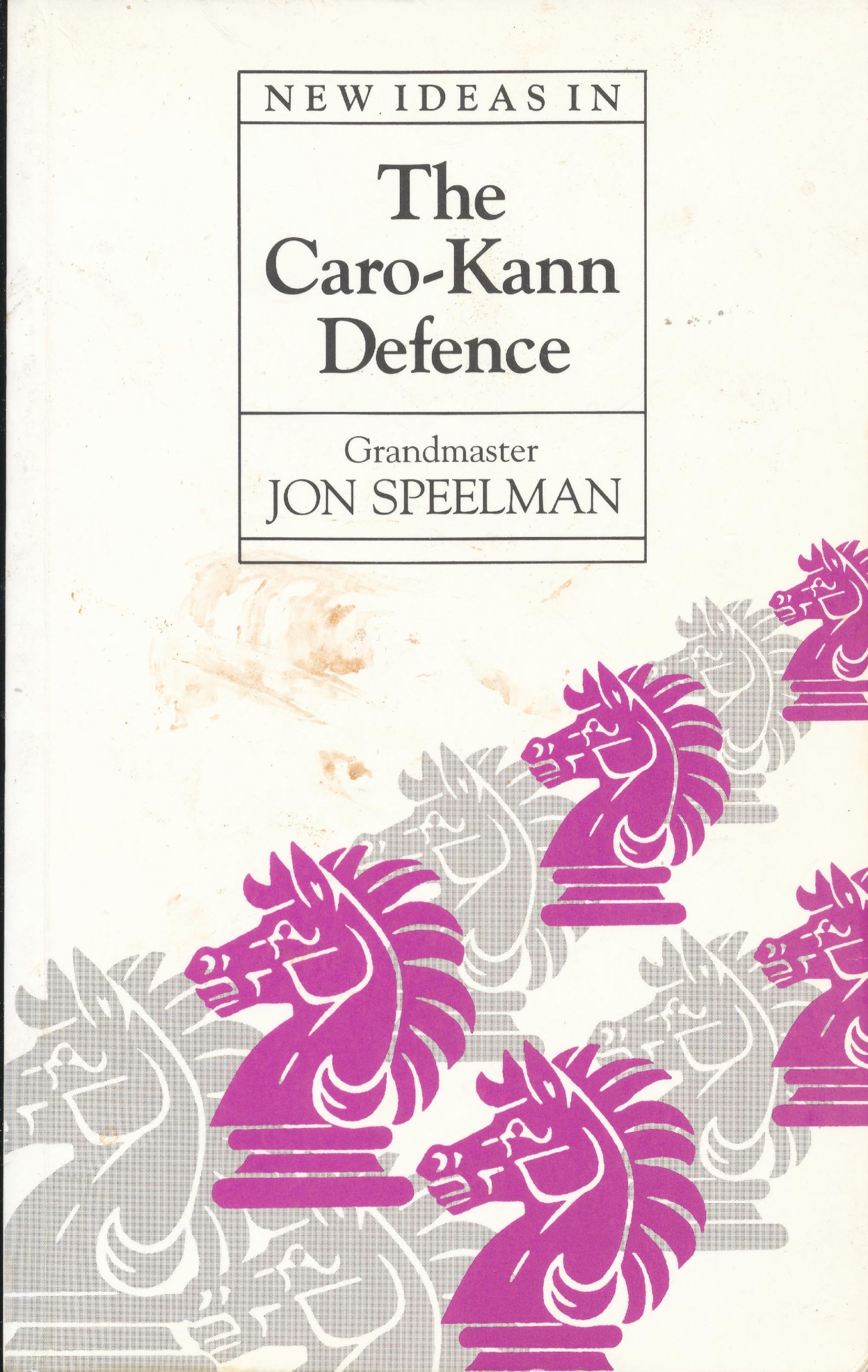 Speelman, Jon (1992). New Ideas in the Caro-Kann Defence. BT Batsford (London, England). 155 pages. ISBN 0-7134-6915-3.