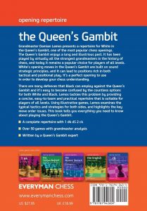 Opening Repertoire The Queen's Gambit (Everyman Chess): Lemos, Damian:  9781781942604: : Books