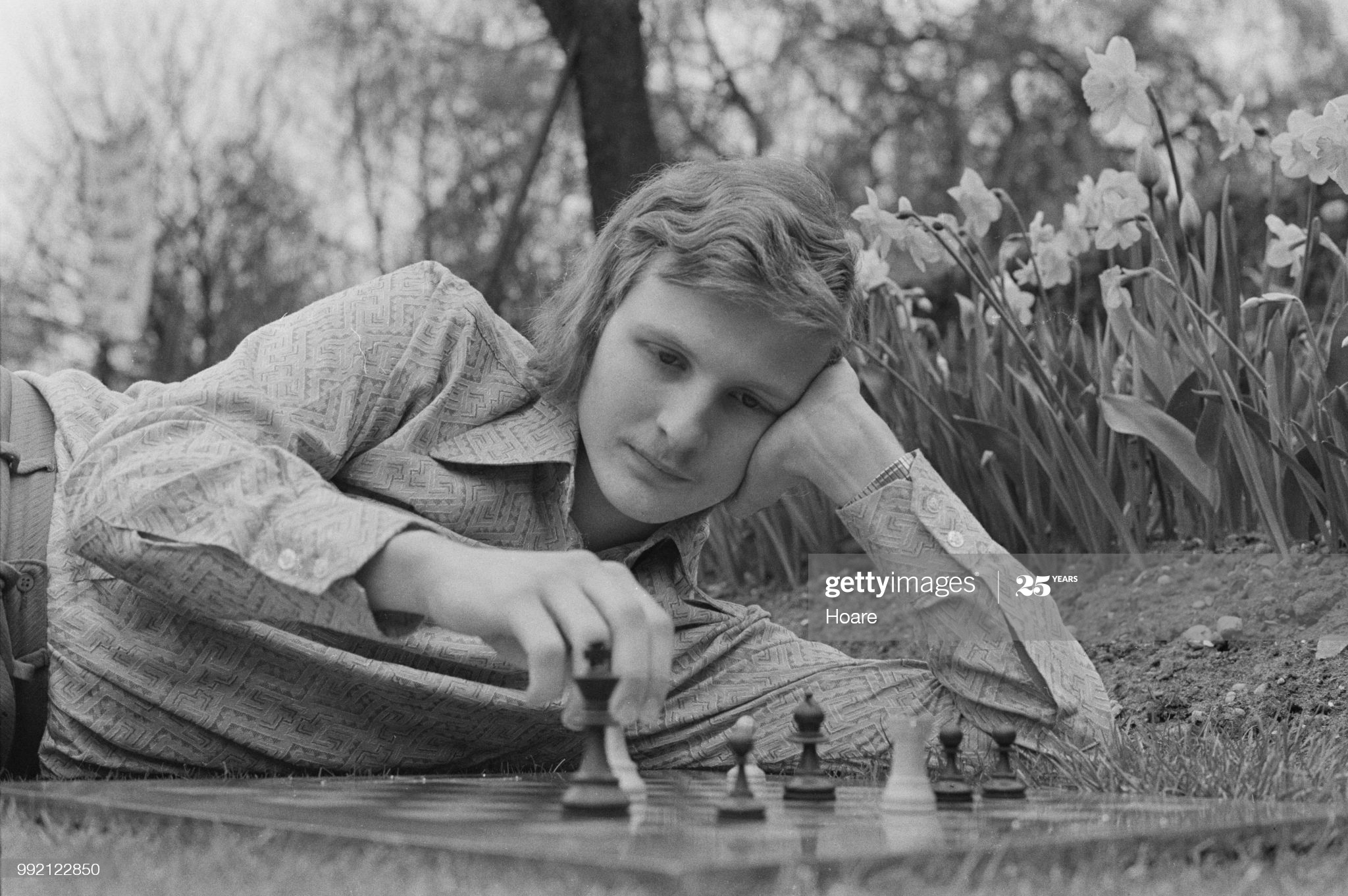 Soviet chess champion Boris Spassky during a contest, UK, 11th July News  Photo - Getty Images