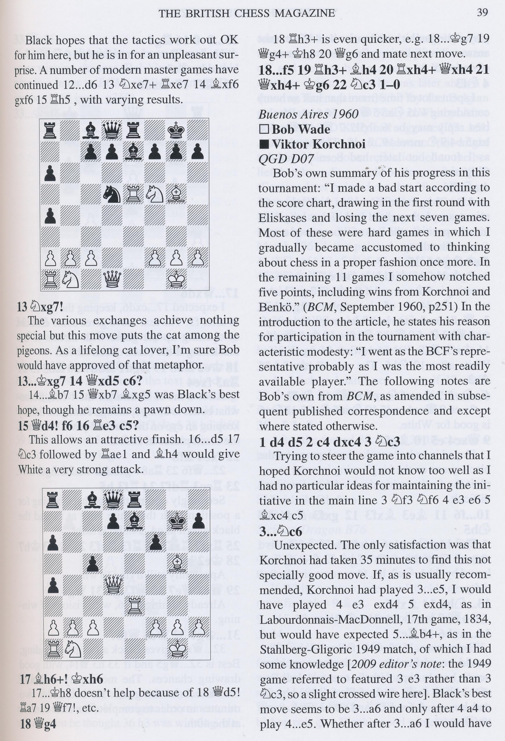British Chess Magazine, Volume CXXIX (129, 2009), #1 (January), pp. 34-43