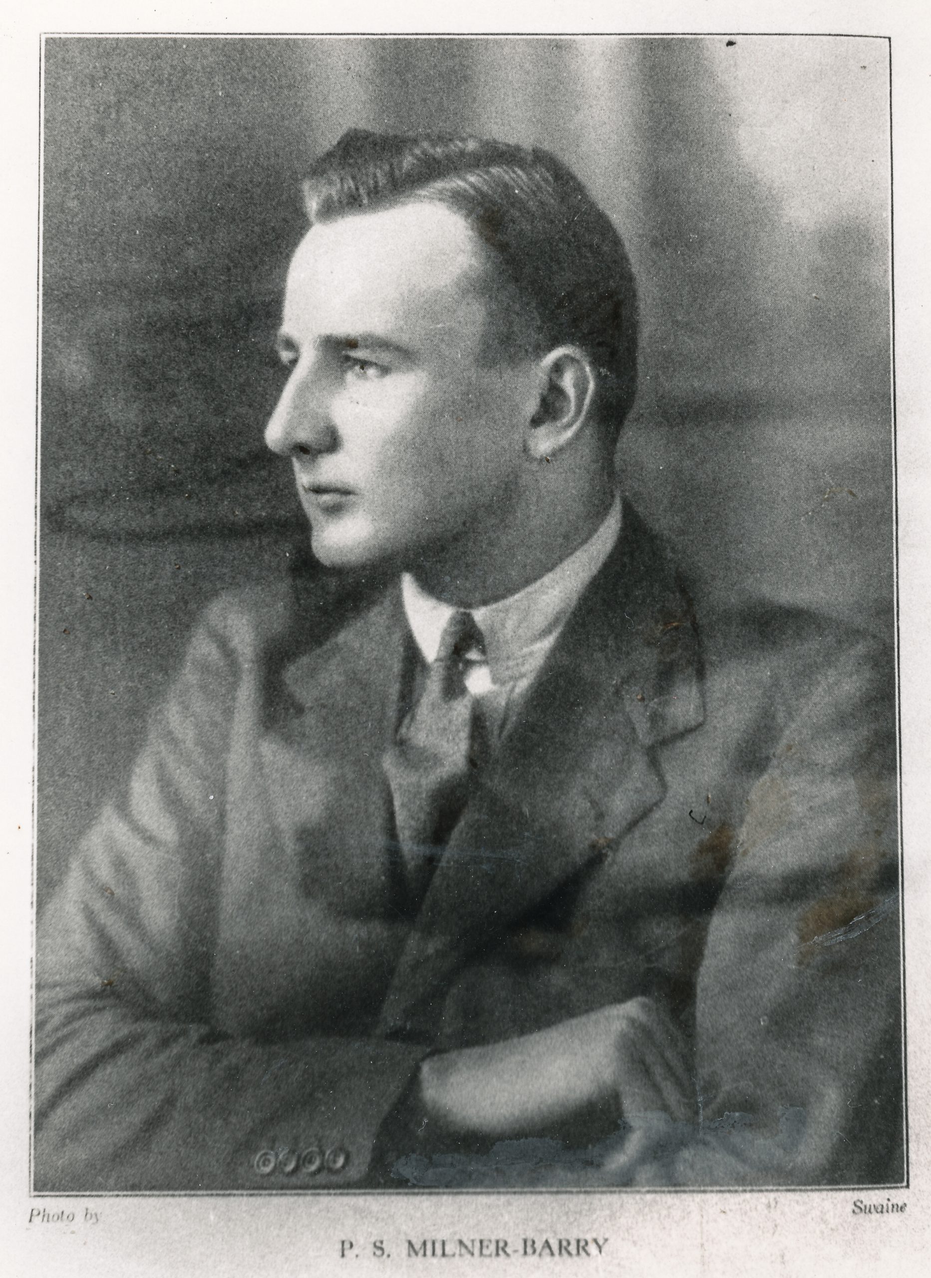 Stuart Milner-Barry in 1933 taken from BCM, 1933, June