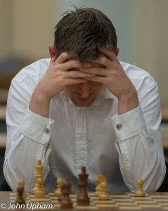 FM Alex Longson, London Chess Classic 2013, courtesy of John Upham Photography