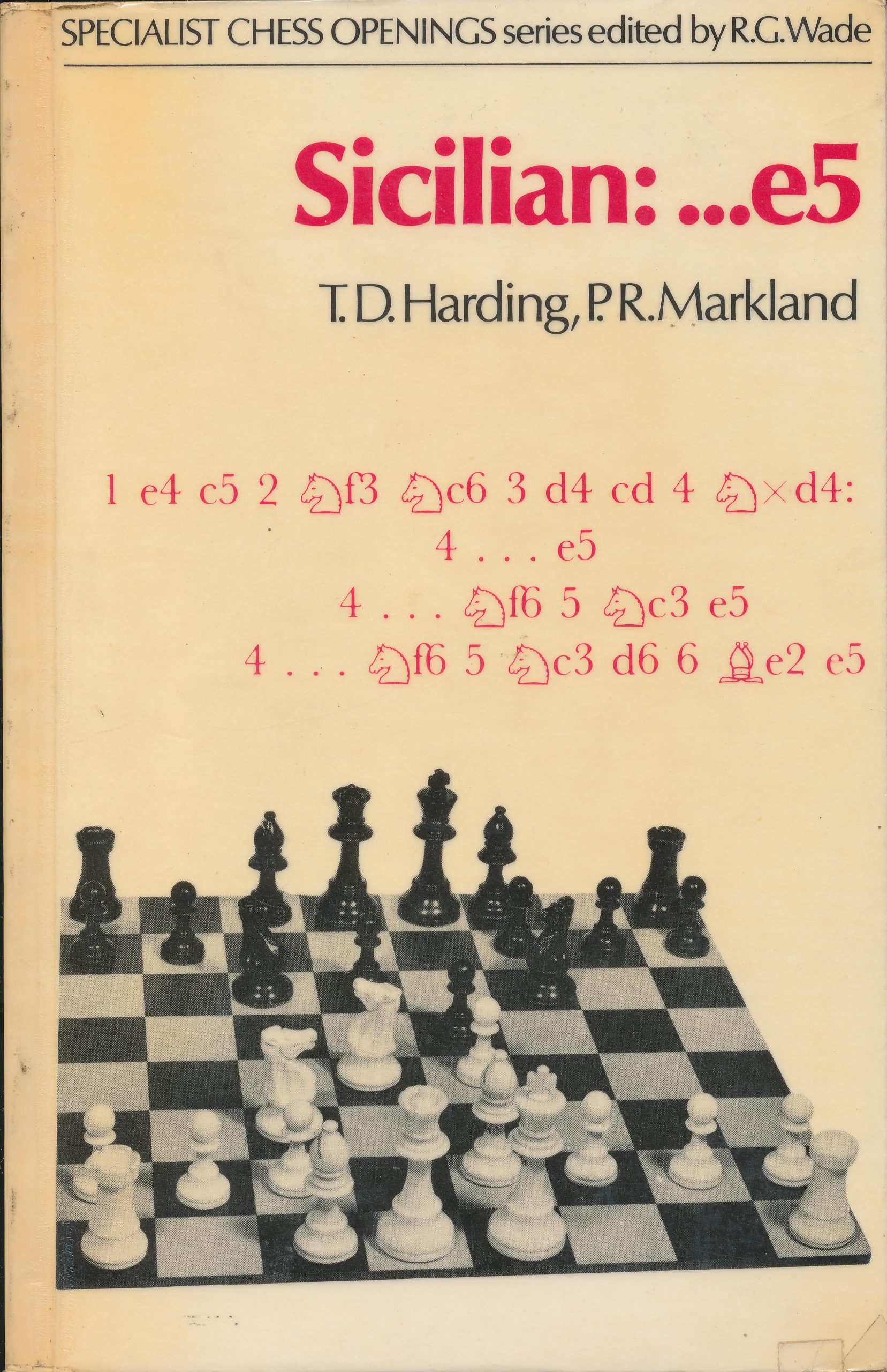 The Italian Game by T. D. Harding & G. S. Botterill (Hardcover Chess Book)