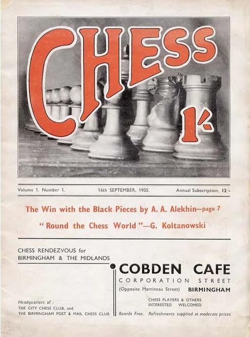 CHESS, Volume 1, Number 1, September 1935