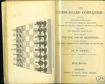 Chess Board Companion by William Lewis