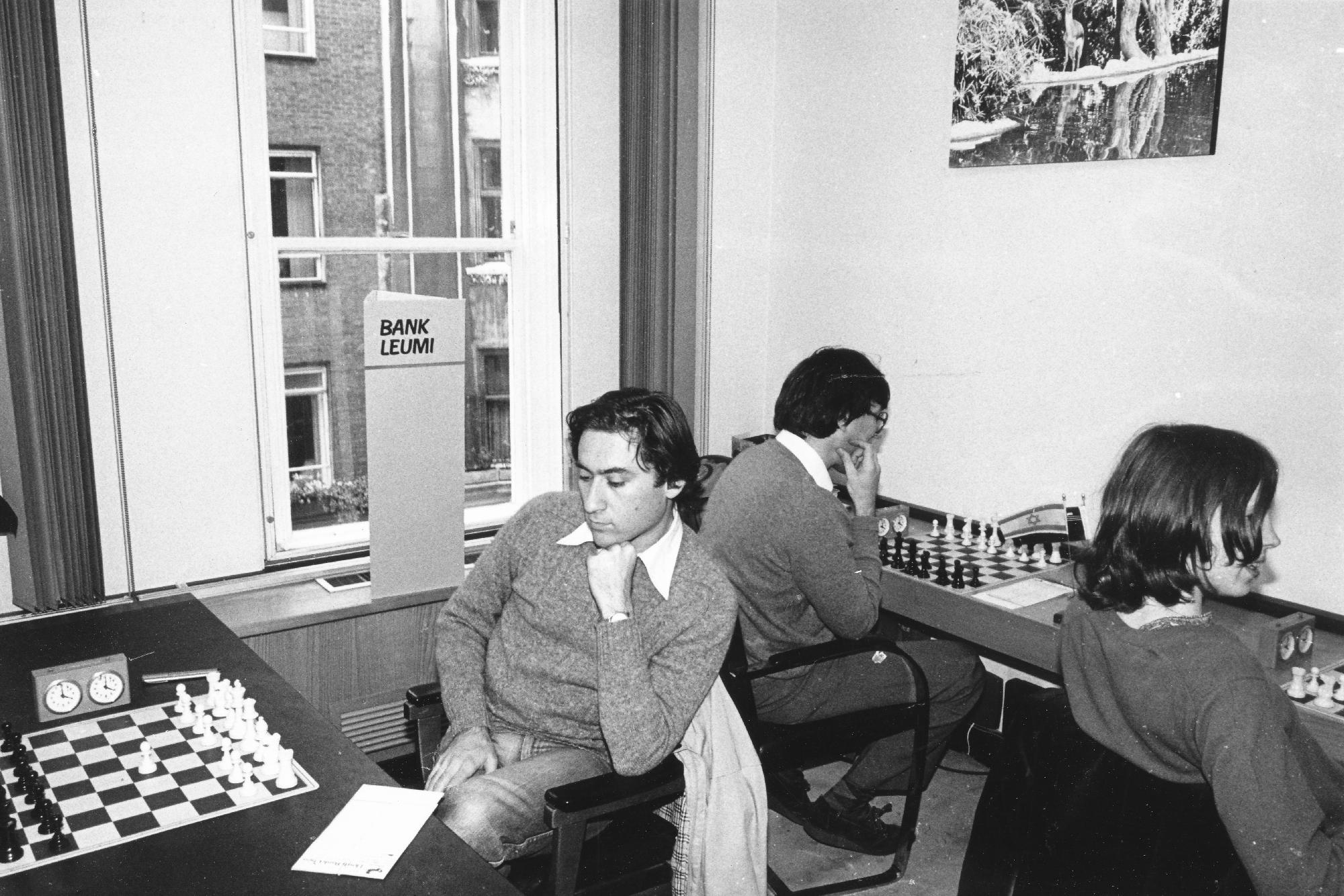 Bill plays board 5 for England versus Israel  Telechess Olympiad match in September 1981. Board 6 was Paul Littlewood and board 7 was Nigel Short.
