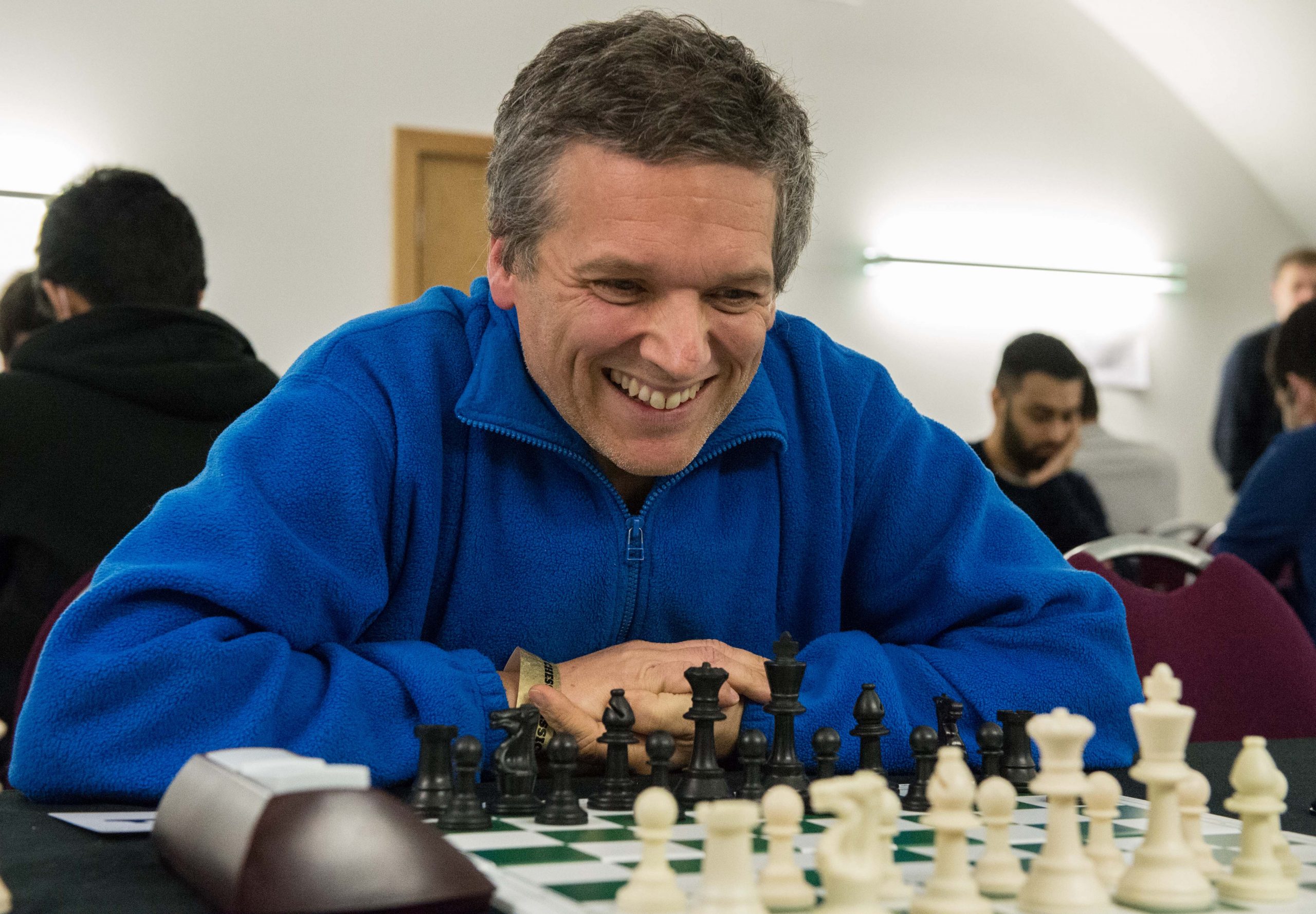 IM Graeme Buckley, London Chess Classic, 2021, courtesy of John Upham Photography