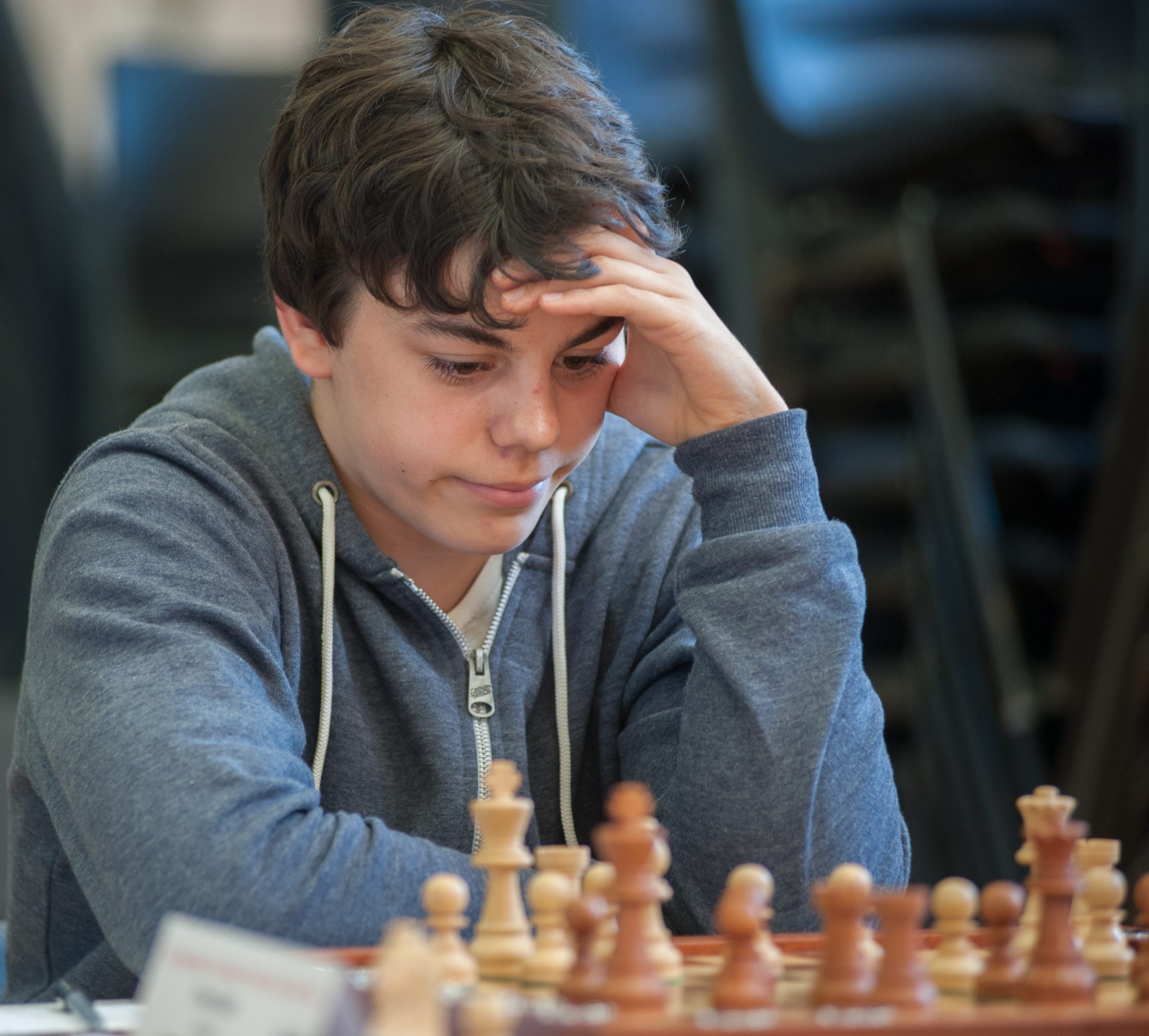 Adam C Taylor at the 2013 UK Chess Challenge Terafinal. Courtesy of John Upham Photography