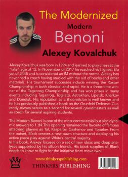 The Modernized Modern Benoni, Alexey Kovalchuk, Thinker's Publishing, 2021, ISBN-13 : 978-9464201048