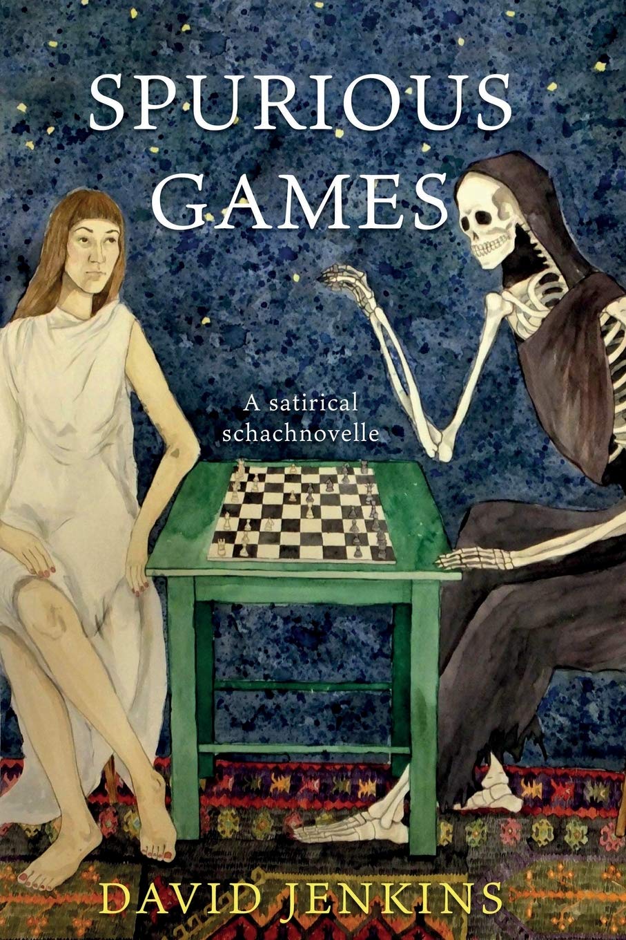 Spurious Games, David Jenkins, Matador, July 2020, ISBN-13 ‏ : ‎ 978-1838593520 