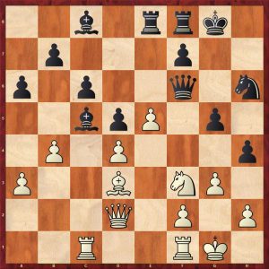 Aronian-Anand Baden-Baden Move 25 Black to move