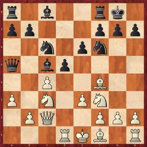Karpov-Spassky Montreal 1979 Move 10 Black to move
