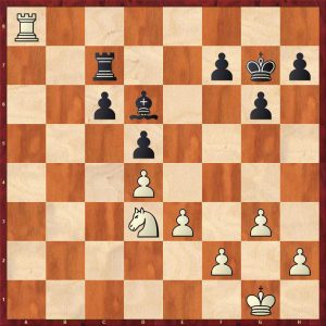 Kotov-Pachman Venice 1950 Move 42 Black to play