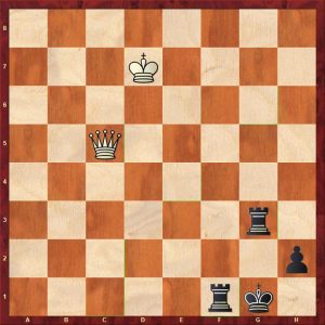 Vovk - Savchenko Variation 2 Move 104 Black to play