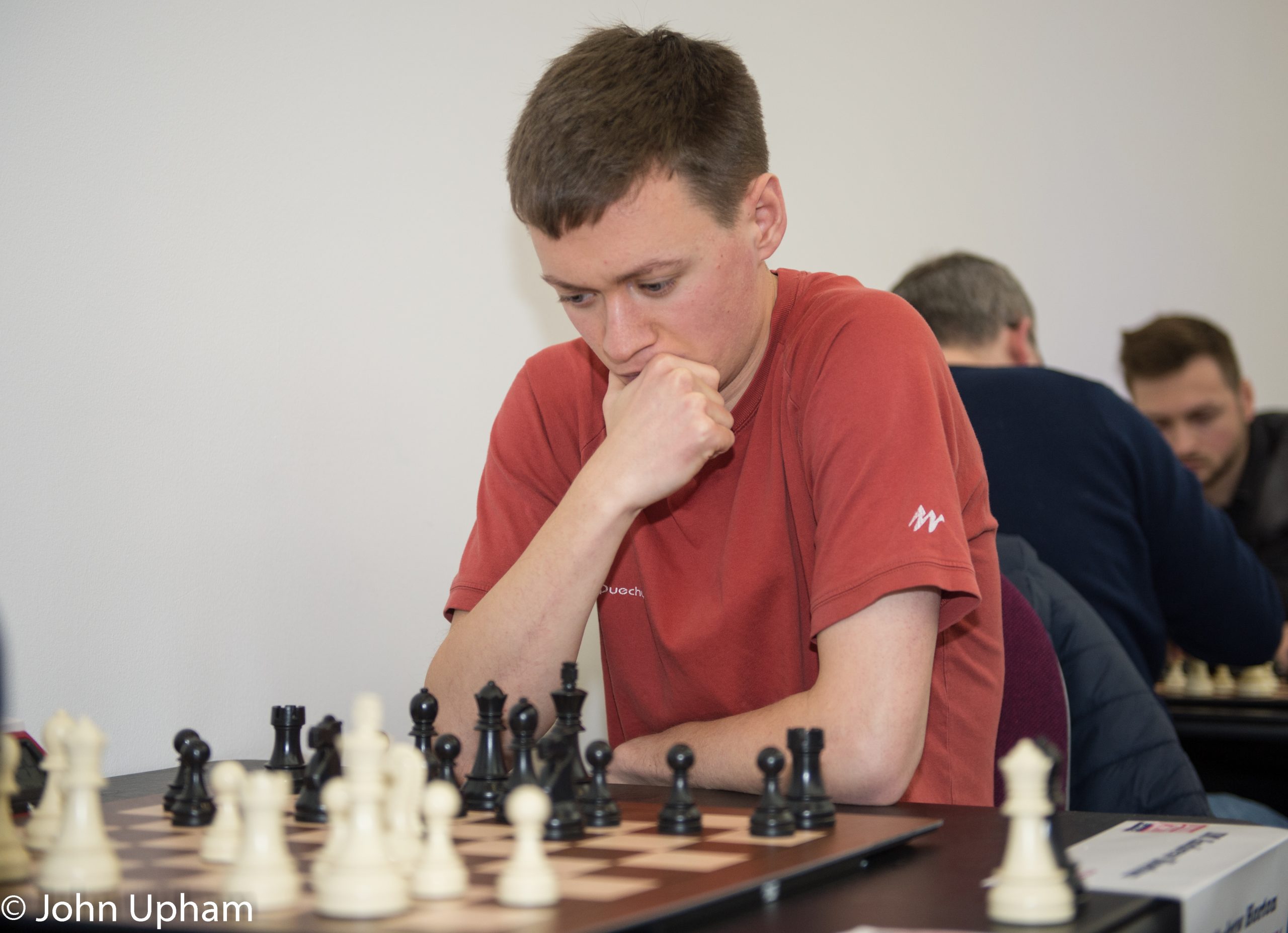 IM Andrew Horton at the London Chess Classic, 2021
