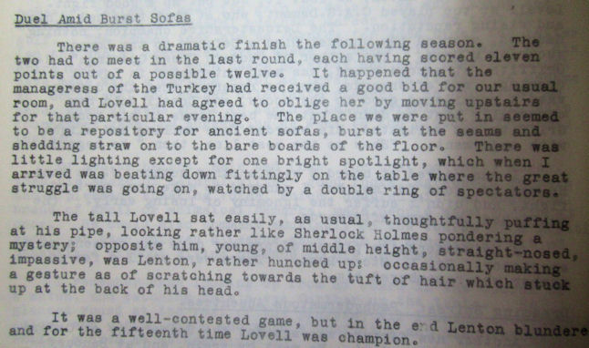 Minor Pieces 63: Alfred Lenton (1) - British Chess News