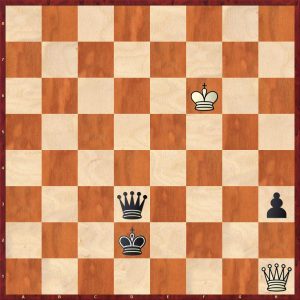 Gligoric - Timman Bugojno 1980 Position after 88.Kf6