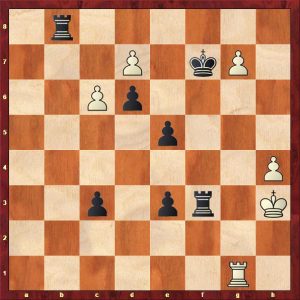 Sochniev, Gurgenidze JT 2004 Position after 5...Rxf3+