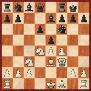 Ghinda-Espig Variation 8.Qf3 e5