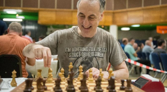 IM Malcolm Pein at the 2019 British Championships in Torquay, courtesy of John Upham Photography