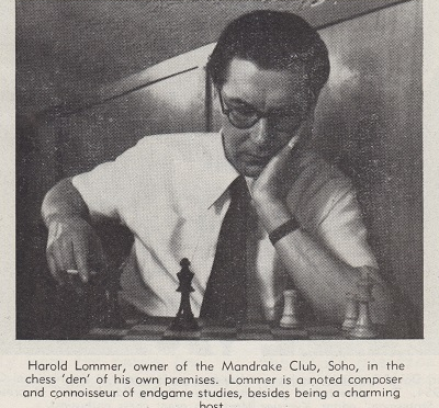 Death Anniversary for Harold Lommer (18-xi-1904 17-xii-1980)